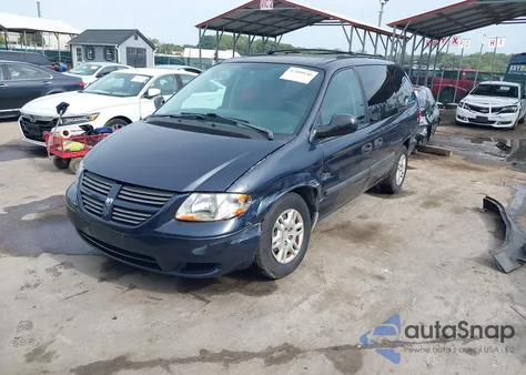 2005 Dodge Grand Caravan Se из США, поврежденный, VIN 1D4GP24R35B391965